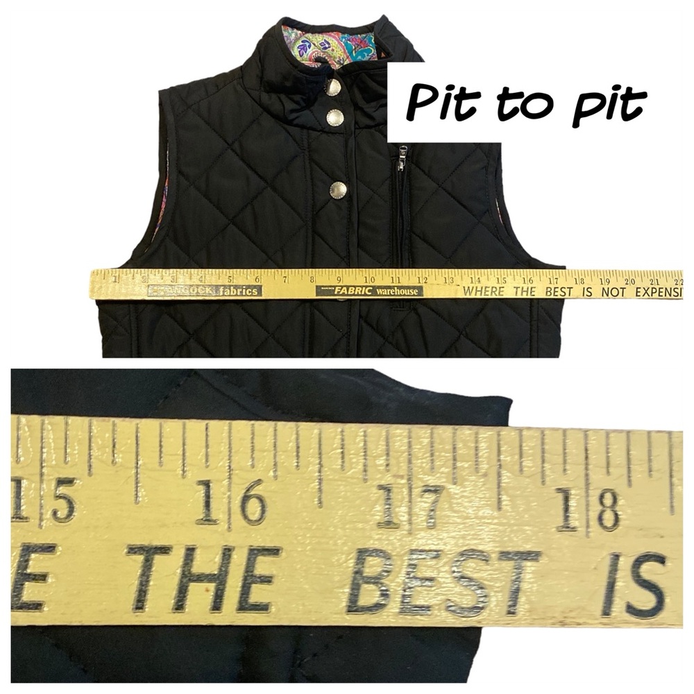 LAUREN RALPH LAUREN Diamond Quilt Vest, size X Small - Picture 11 of 15